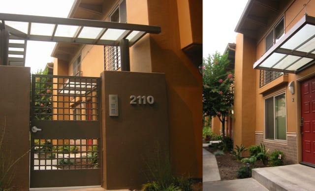 completed entry improvements