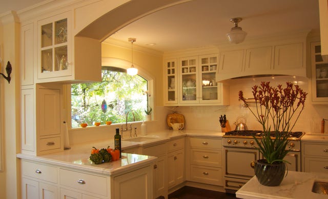 overall angle view of new kitchen