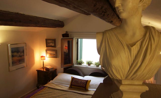 new bedroom in under the roof space and access to new roof altana